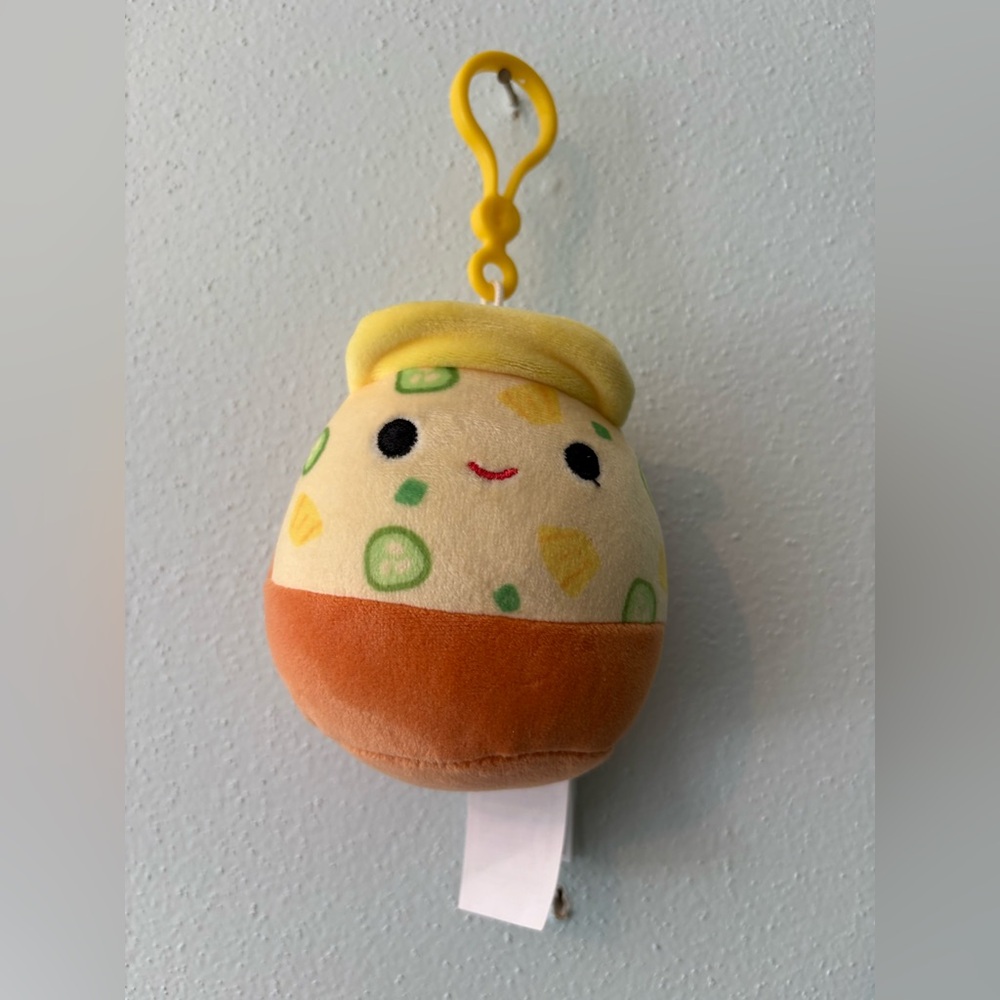 SQUISHMALLOWS Stranger Things ✨ Surfer boy pizza Cute Plush Keychain bag charm